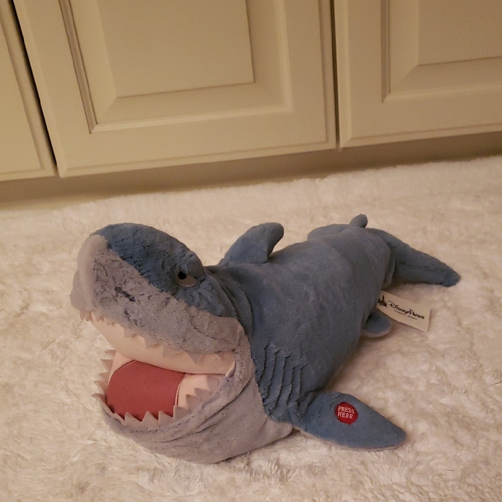 Blue Shark Stuffed Animal